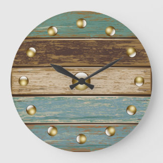 Driftwood 3 Wall Clock