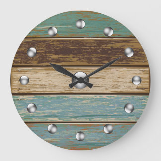 Driftwood 3 Wall Clock