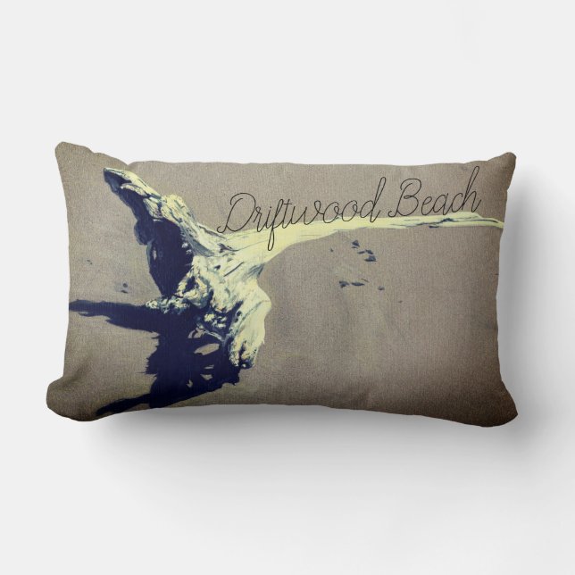 Driftwood Beach Lumbar Cushion (Front)
