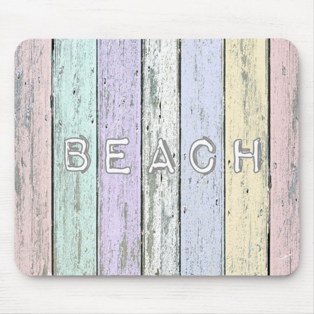 Driftwood Beach Mouse Mat (Front)