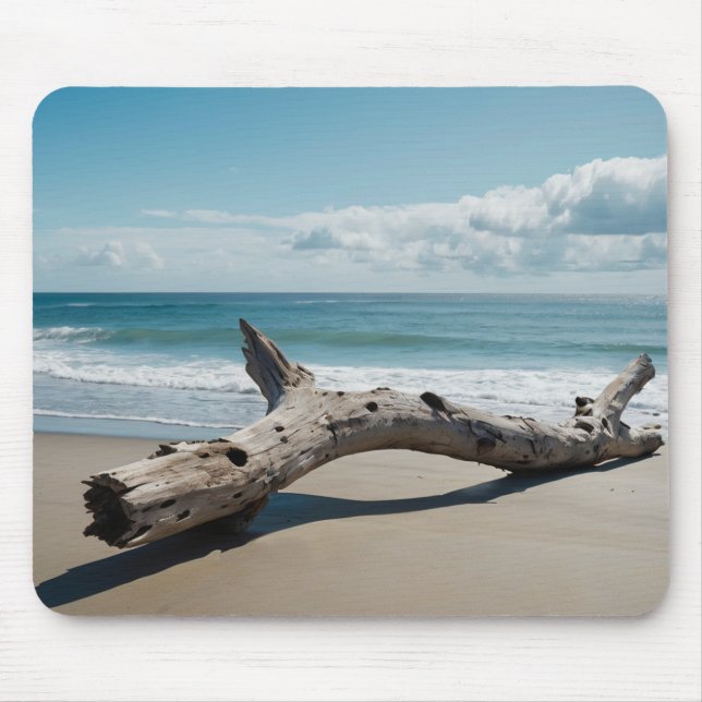 Driftwood Beach Mouse Mat (Front)