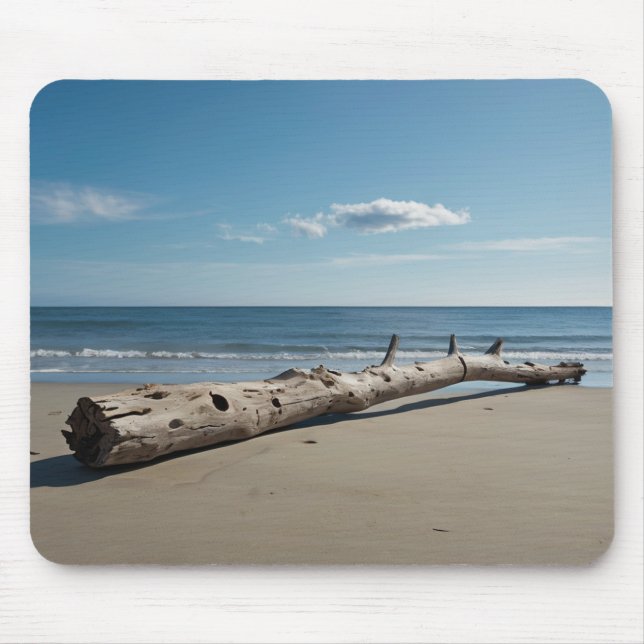 Driftwood Beach Mouse Mat (Front)