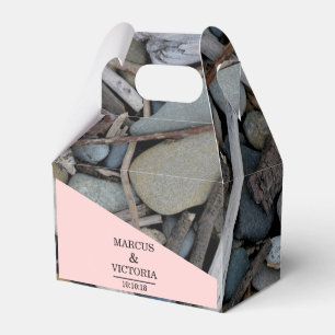 Driftwood beach wedding favour box