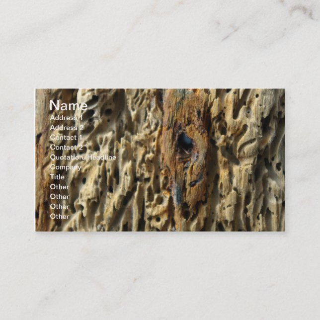 Driftwood Business Card (Front)