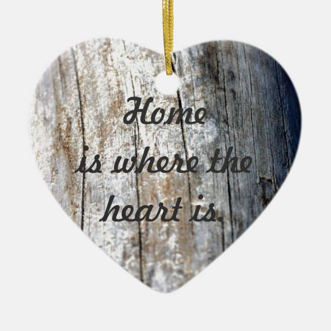 Driftwood Ceramic Tree Decoration (Front)