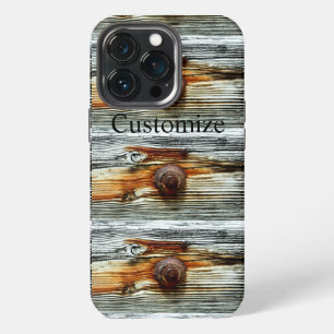 driftwood grey boards Thunder_Cove iPhone 13 Pro Case