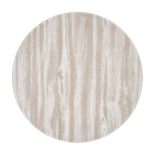 Driftwood pattern - taupe tan and white cutting board