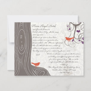 Driftwood Tree Swirl Accomodation Direction Card