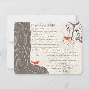 Driftwood Tree Swirl Accomodation Direction Card