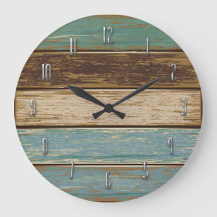 Driftwood Wall Clock