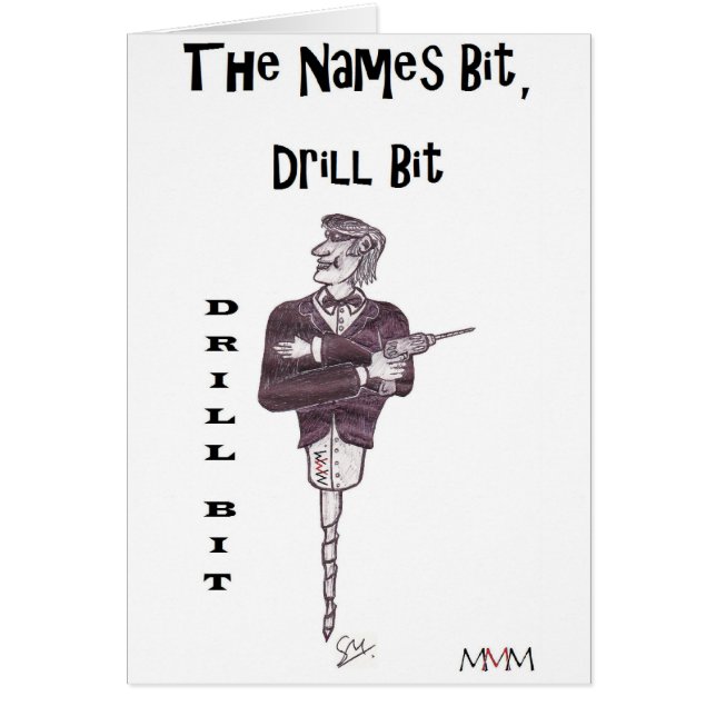 Drill Bit - The names bit drill bit (Front)