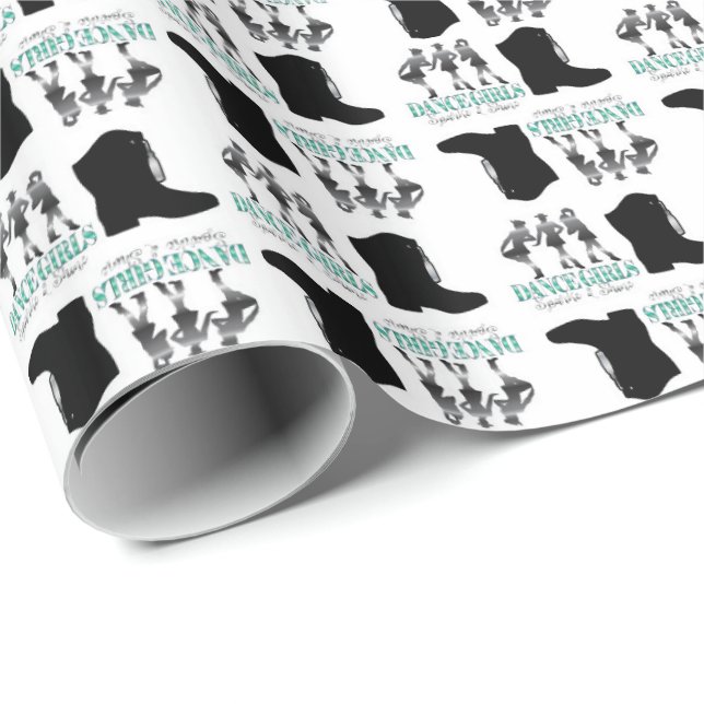 Drill Dance Team Princess Wrapping Paper (Roll Corner)