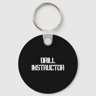 Drill Instructor Boot Camp Costume  Key Ring