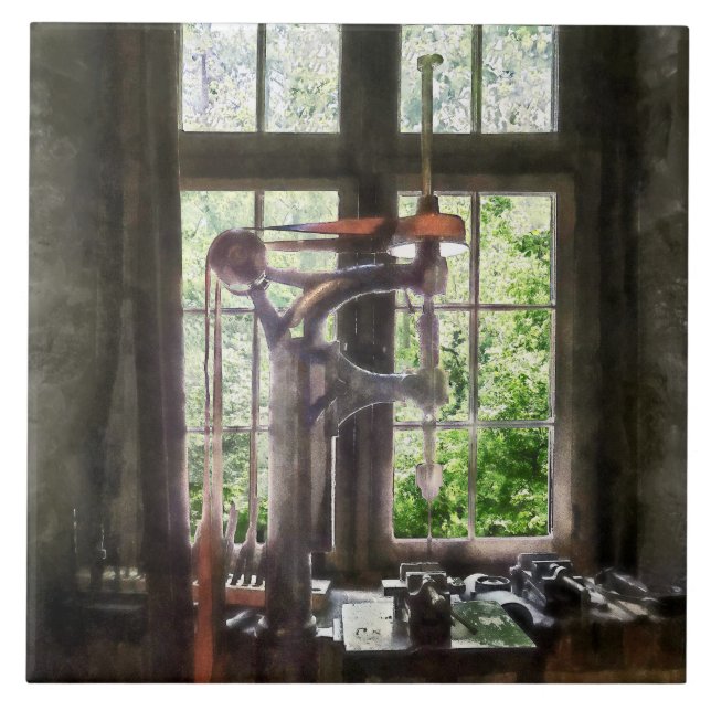 Drill Press by Window Tile (Front)