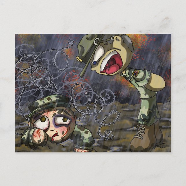Drill Sergeant Postcard (Front)