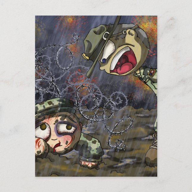 Drill Sergeant Postcard (Front)
