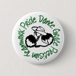 Drill Team - Dance Grace Precision Teamwork Pride 6 Cm Round Badge
