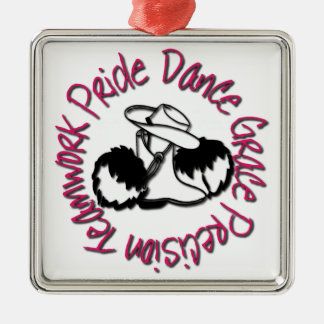 Drill Team - Dance Grace Precision Teamwork Pride Metal Tree Decoration