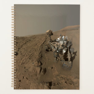 Drilling Mars Curiosity Red Martian Landscape Planner