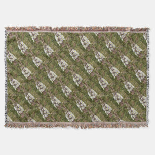 Drimia Maritima Or Island Onion Art Throw Blanket