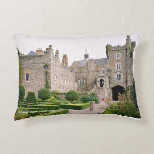 Drimnagh mediaeval castle, Dublin, Ireland. Decorative Cushion