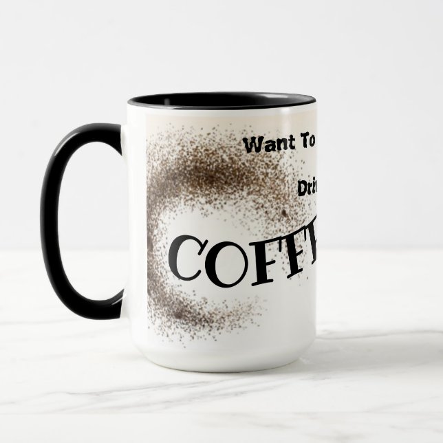 Drink a Coffee Mug (Left)