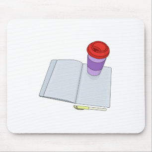 Drink and Write Mouse Mat
