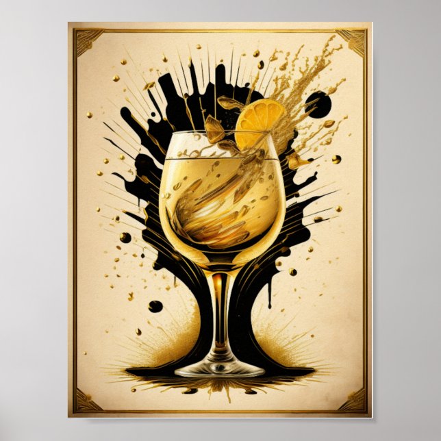 Drink Art Poster (Front)