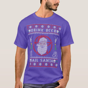 Drink Beer Hail Satan I Baphomet Death Metal 1 T-Shirt