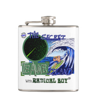 Drink Cant "Te Avae Collection" By Radical Boy® Hip Flask