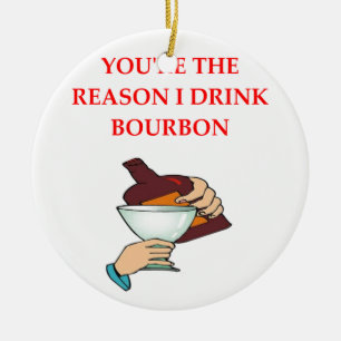 DRINK CERAMIC TREE DECORATION