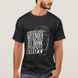 Drink Club Bar Alcohol Bartender Party Sleeping Dr T-Shirt