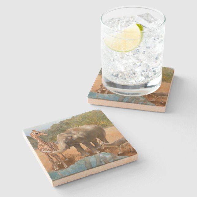 Drink Coasters - Art by Debbie Davidsohn - Gifts  (Side)
