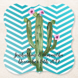 Drink Coasters Boho Cacti Cactus Succulent Bohemia
