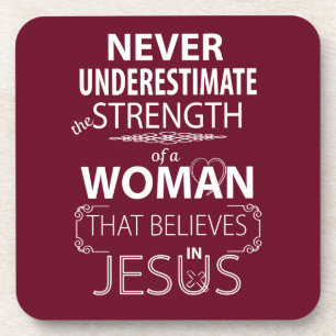 Drink Coasters Christians Believes in Jesus gifts