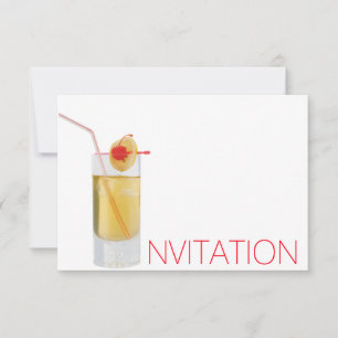 Drink Cocktail Party Invitation Vip Invitation