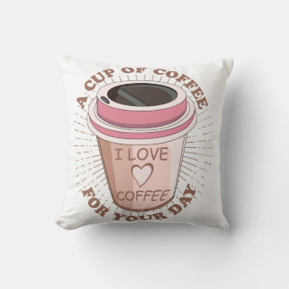 Drink coffee  cushion