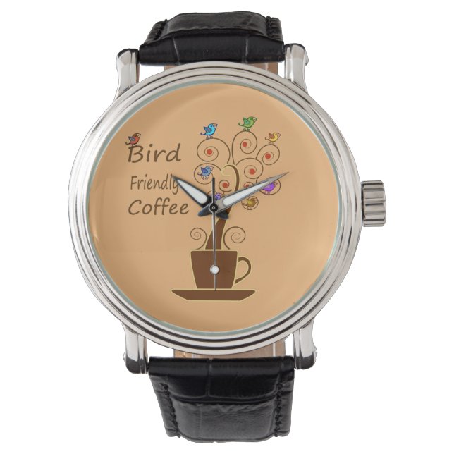 Drink Coffee, Save Birds Watch (Front)