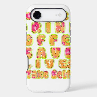 Drink Coffee Save Lives & Take Selfies Art Print