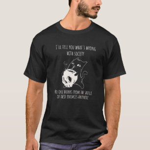 Drink From The Skull Of Your Enemies  Cat T-Shirt