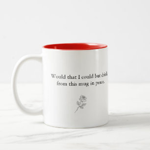 Drink in Peace coffee mug