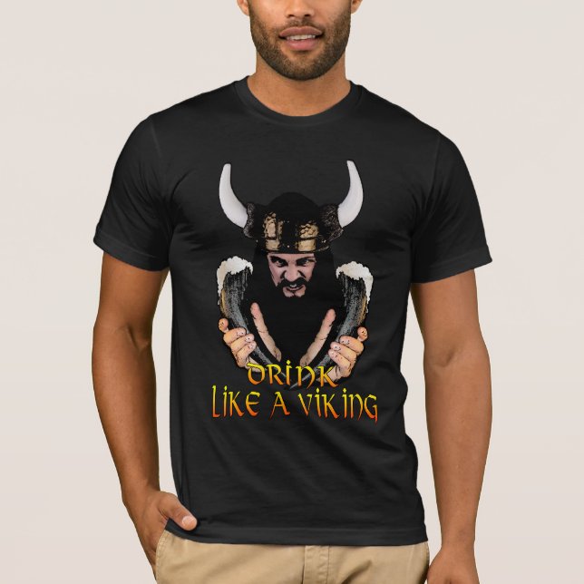 Drink Like A Viking Shirt (Front)