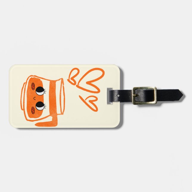 drink luggage tag (Front Horizontal)