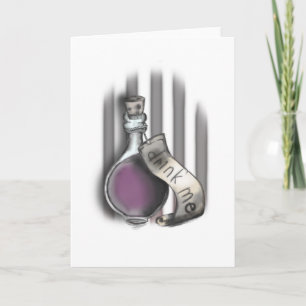Drink Me - Alice Card