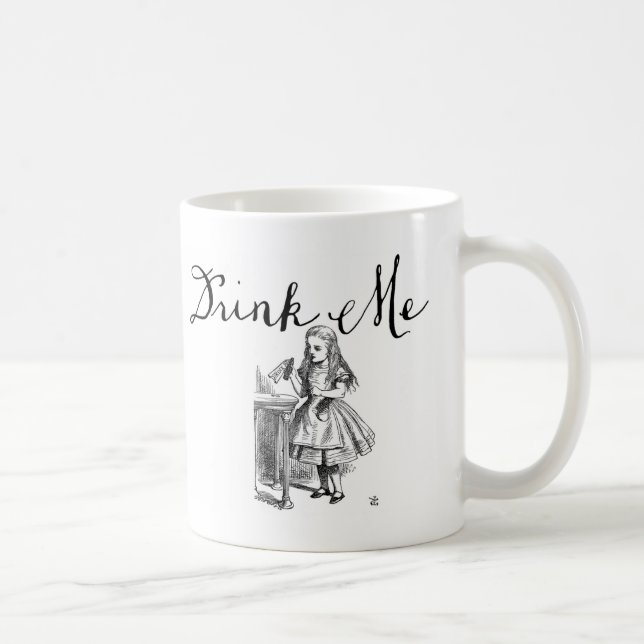 Drink Me Alice in Wonderland Mug (Right)