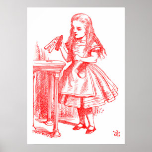 Drink Me (Alice) Poster