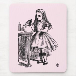 Drink Me (Alice's Adventures in Wonderland) Mouse Mat