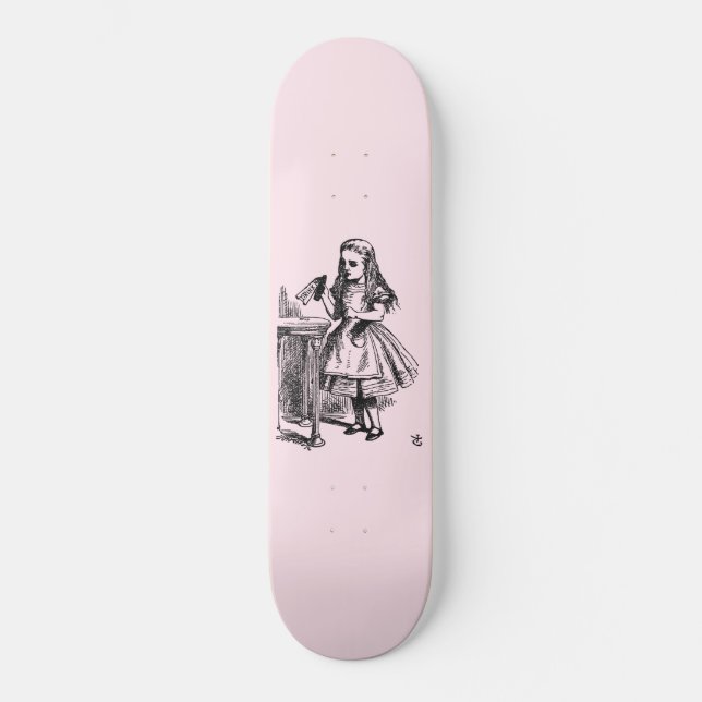 Drink Me (Alice's Adventures in Wonderland) Skateboard (Front)