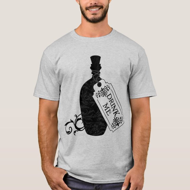 Drink Me Bottle T-Shirt (Front)