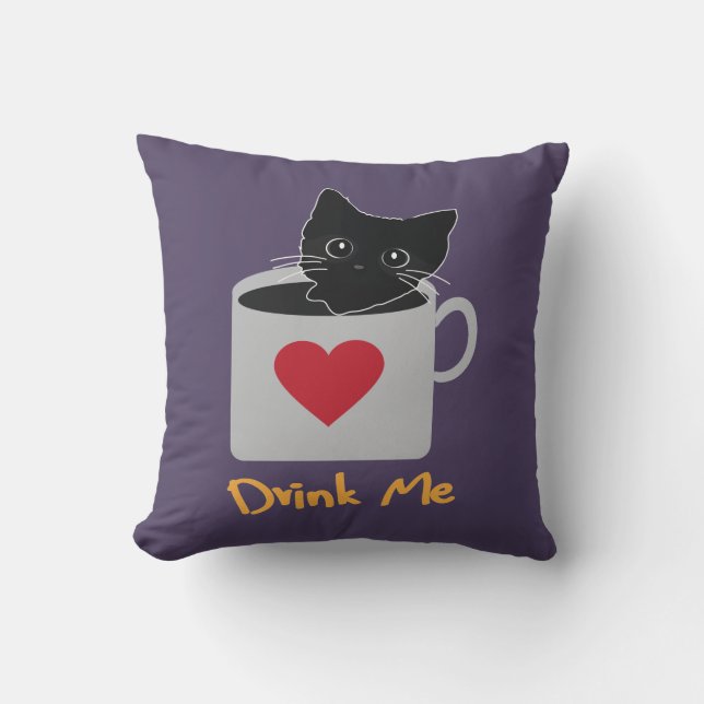 Drink Me Cushion (Front)